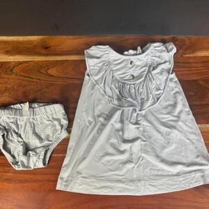 12-18m Kate Quinn bamboo dress and diaper cover